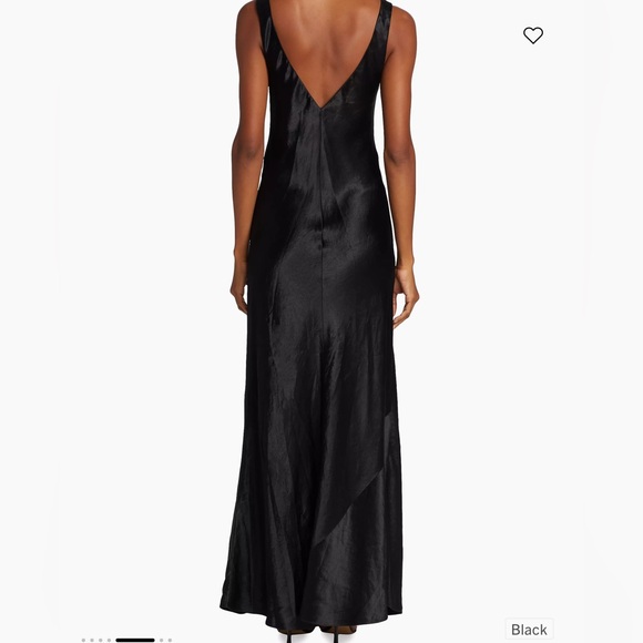 Vince V-Neck Maxi Slip Dress - Picture 5 of 10